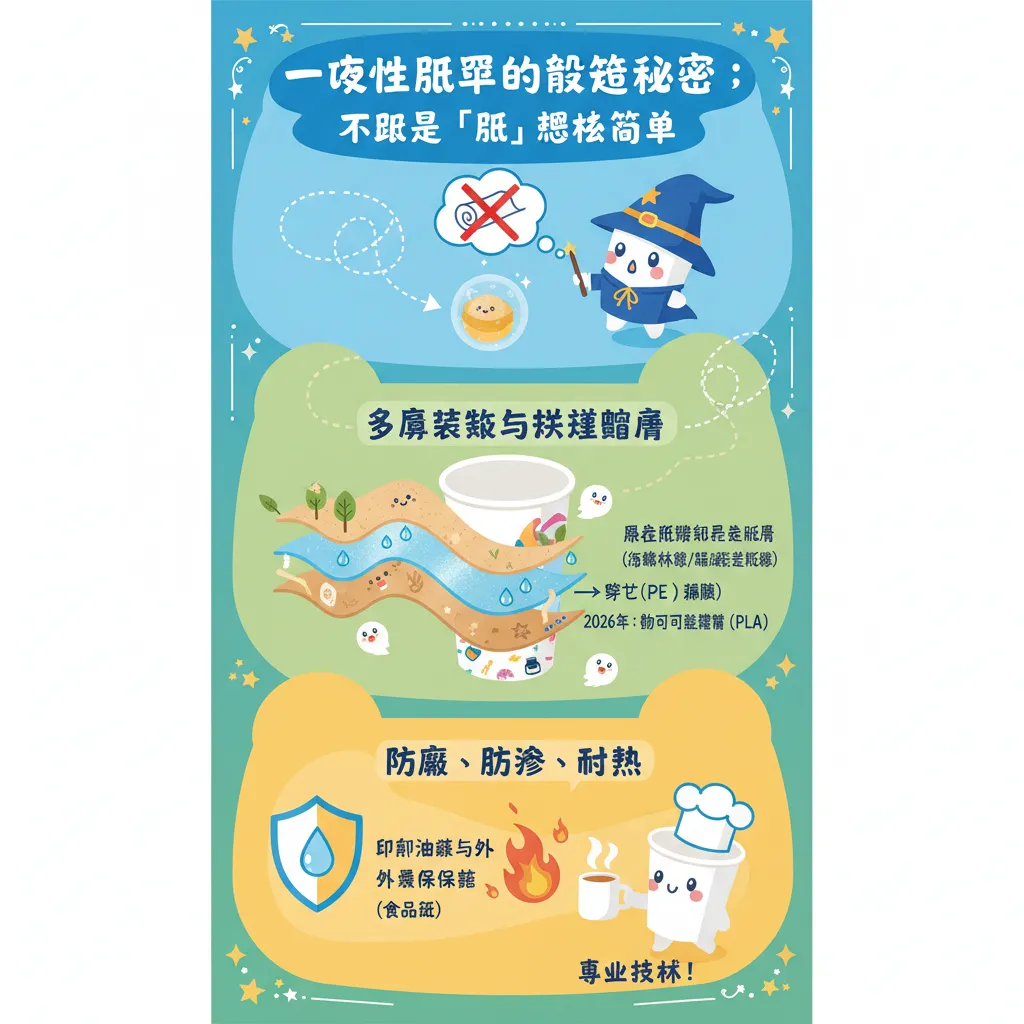 一次性紙杯的構造祕密：不只是「紙」那麼簡單