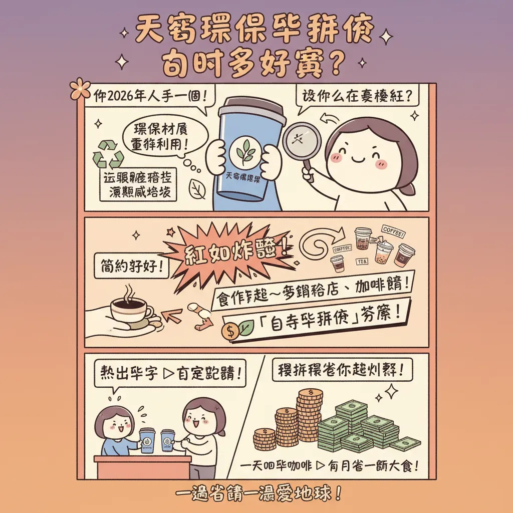 什麼是天穹環保杯？為什麼它這麼紅？天穹環保杯折價到底多好康