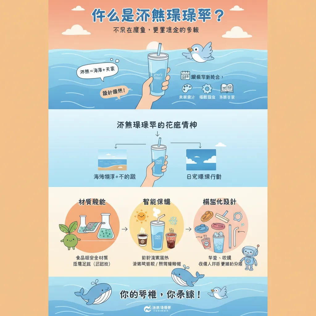 什麼是湛藍環保杯？不只是顏色，更是理念的象徵