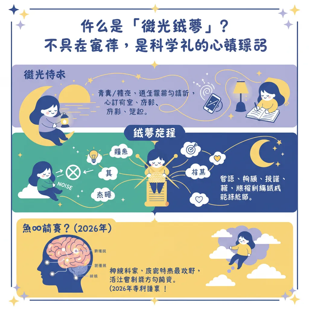 什麼是「微光織夢」？不只是浪漫，更是科學化的心靈練習