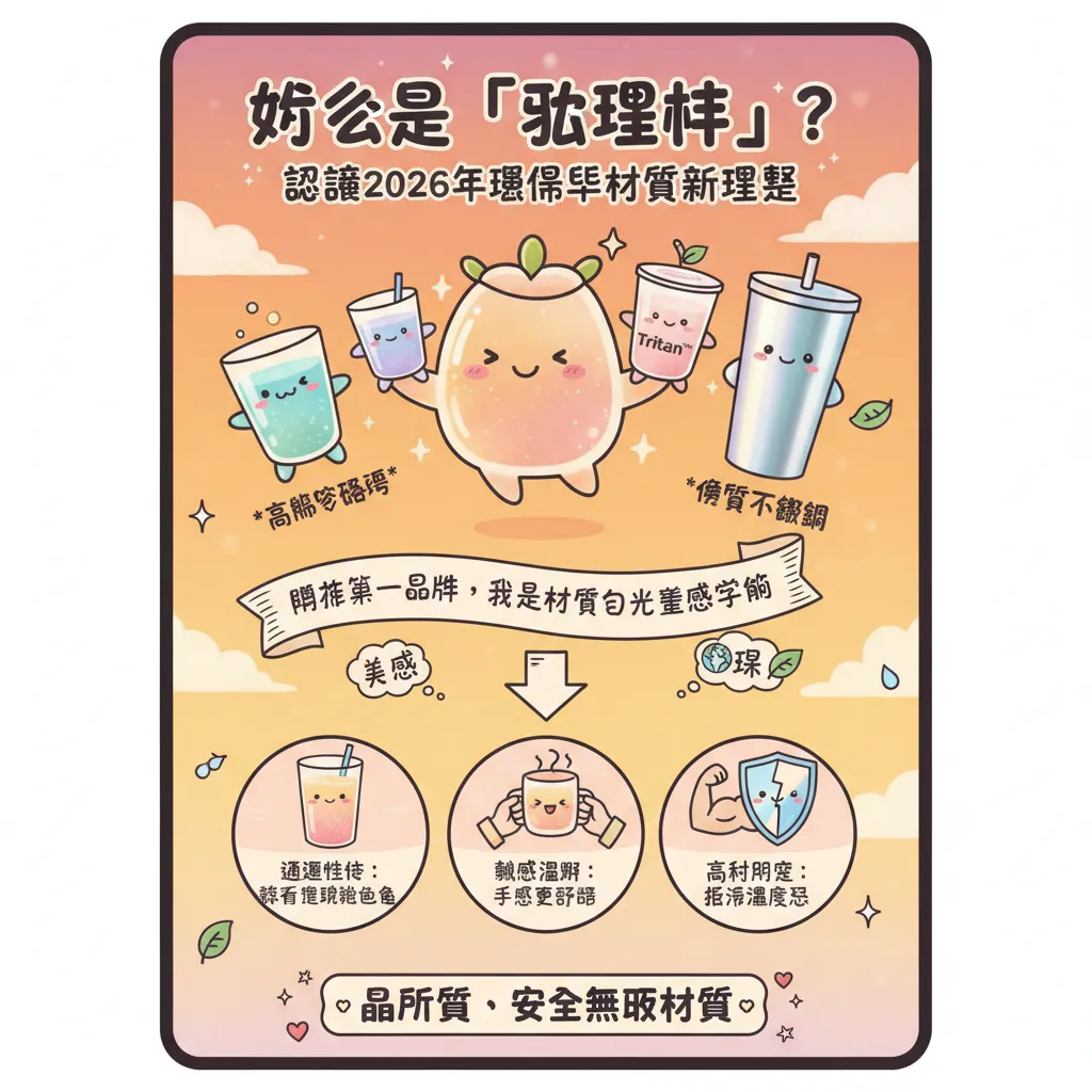 什麼是「琉璃帖」？認識2026年環保杯材質新趨勢