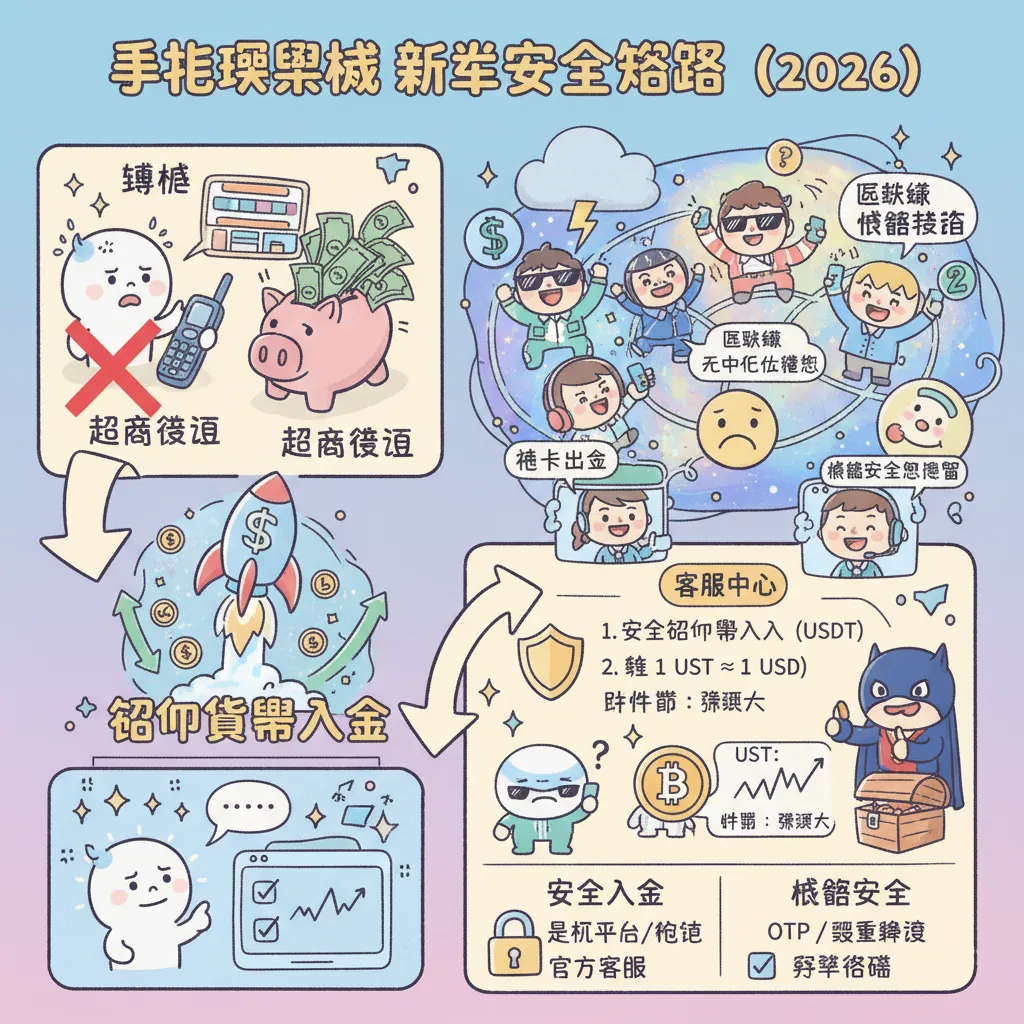 手機娛樂城新手教學：加密貨幣入金與帳號安全攻略