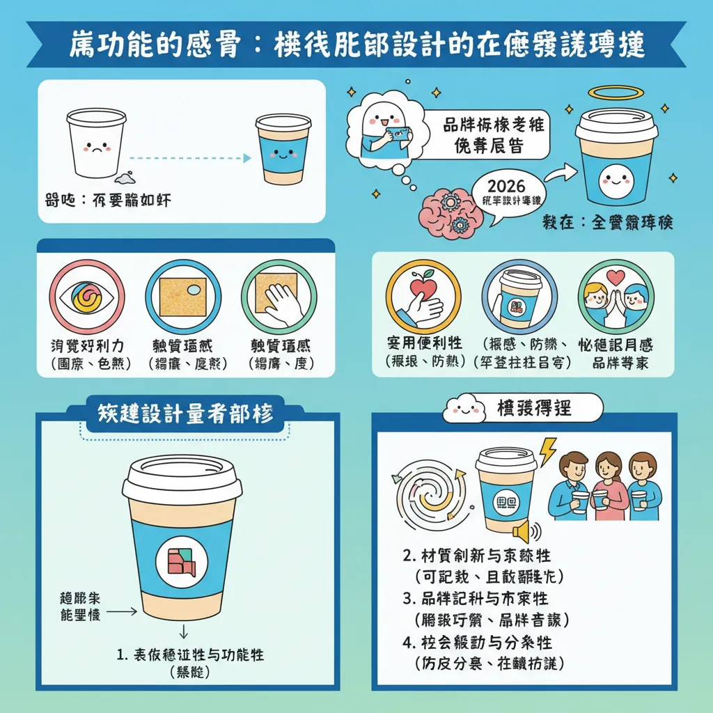 從功能到感受：現代紙杯設計的核心思維轉變