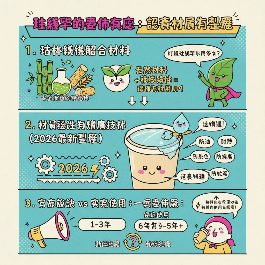 植纖杯的壽命核心：認識材質與製程