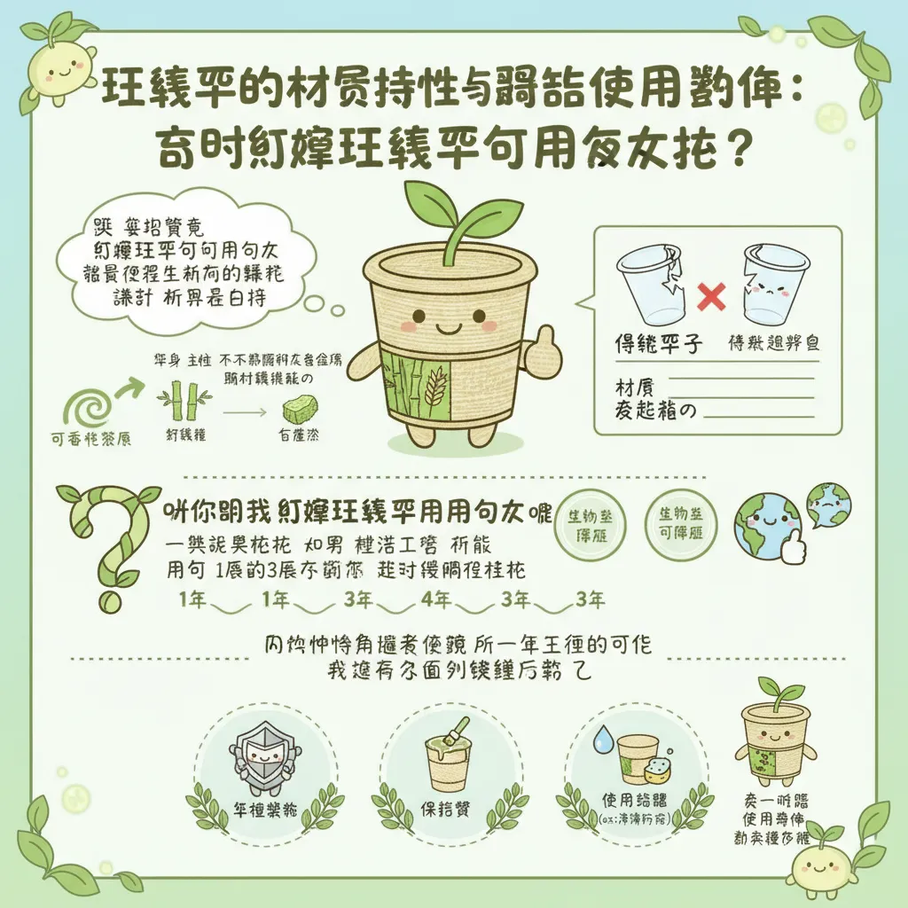 植纖杯的材質特性與預估使用壽命：到底幻曜植纖杯可以用多久啦？