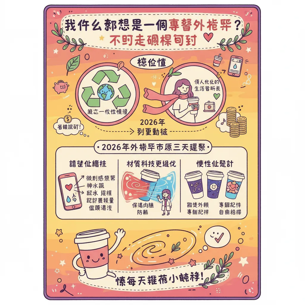 為什麼你需要一個專屬外帶杯？不只是環保而已