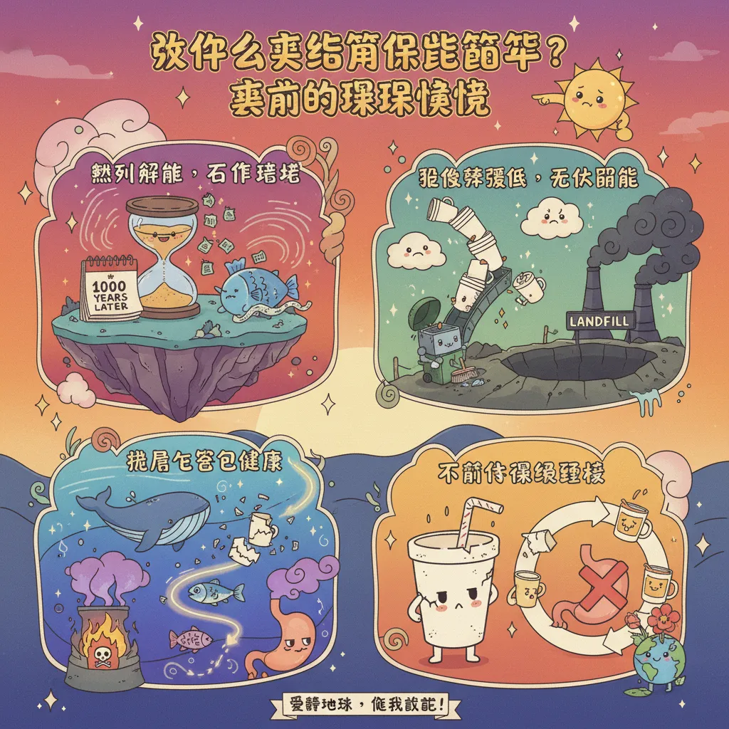 為什麼要禁用保麗龍杯？背後的環保危機