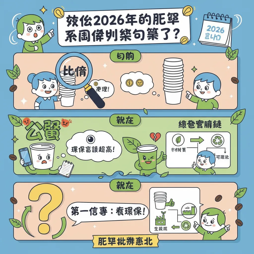 為什麼2026年的紙杯市場跟以前不一樣了？