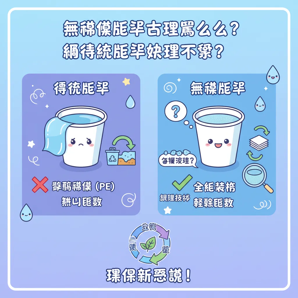 無淋膜紙杯到底是什麼？跟傳統紙杯哪裡不一樣？