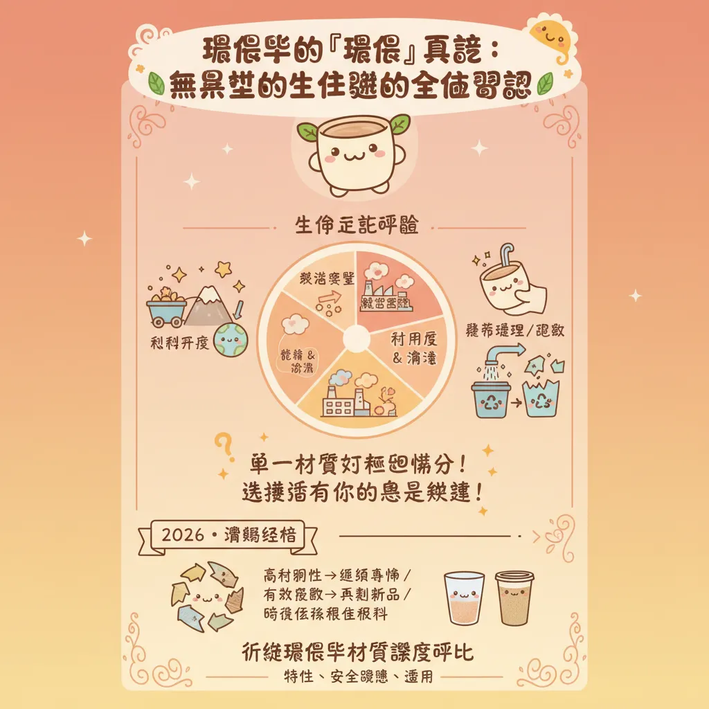環保杯的「環保」真義：從原料到生命週期的全面思考