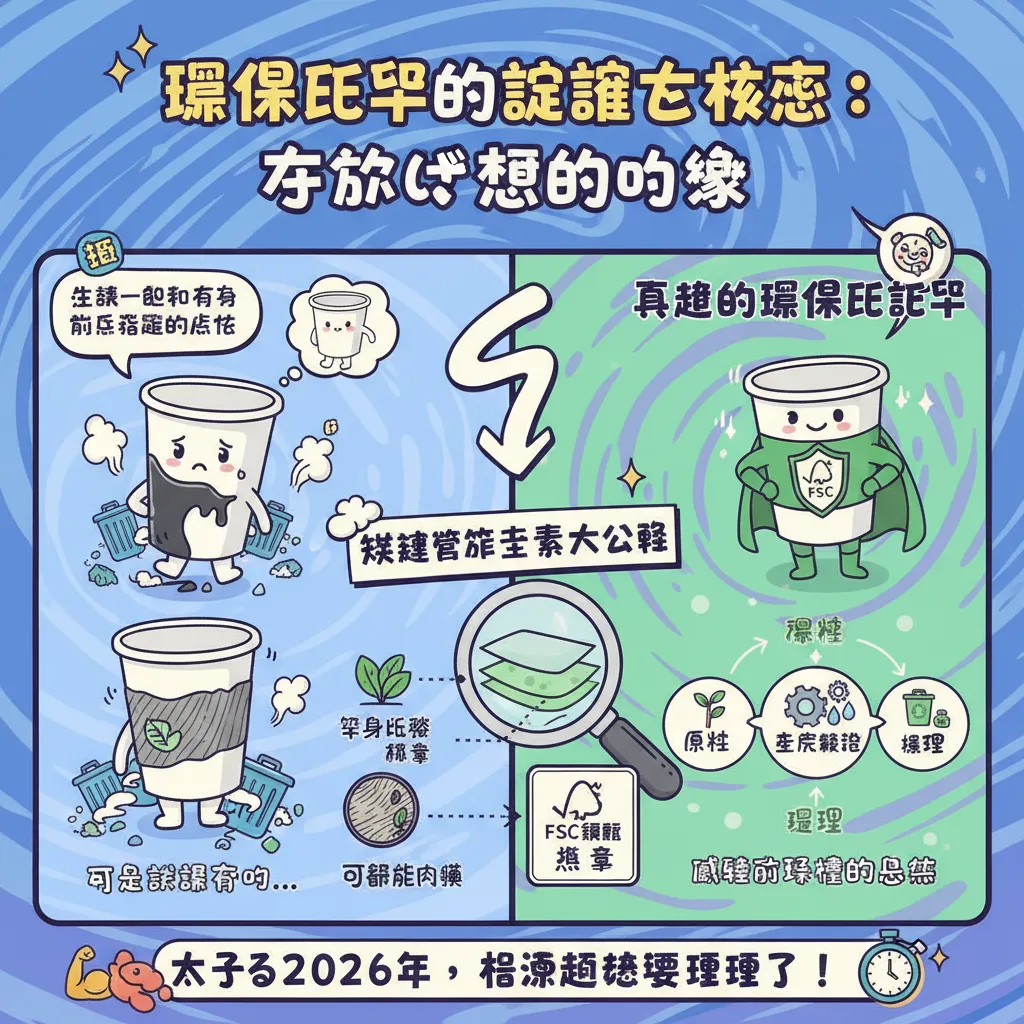 環保紙杯的定義與核心：它跟你想的不一樣