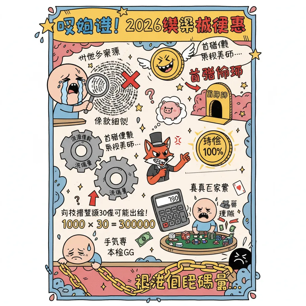 精選2026娛樂城優惠：避開首儲陷阱與洗碼量要求