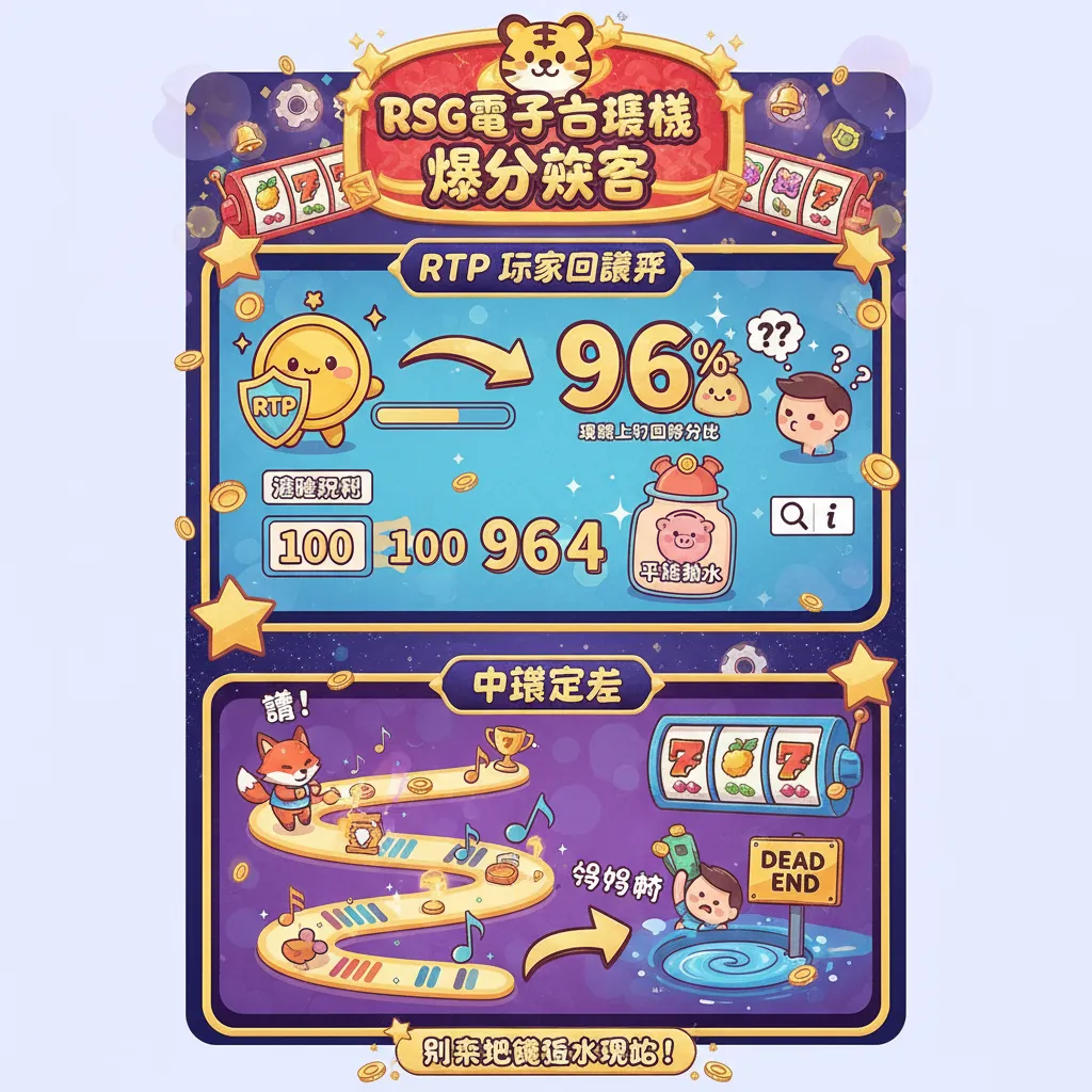 RSG電子老虎機爆分攻略：掌握RTP玩家回饋率與中獎節奏