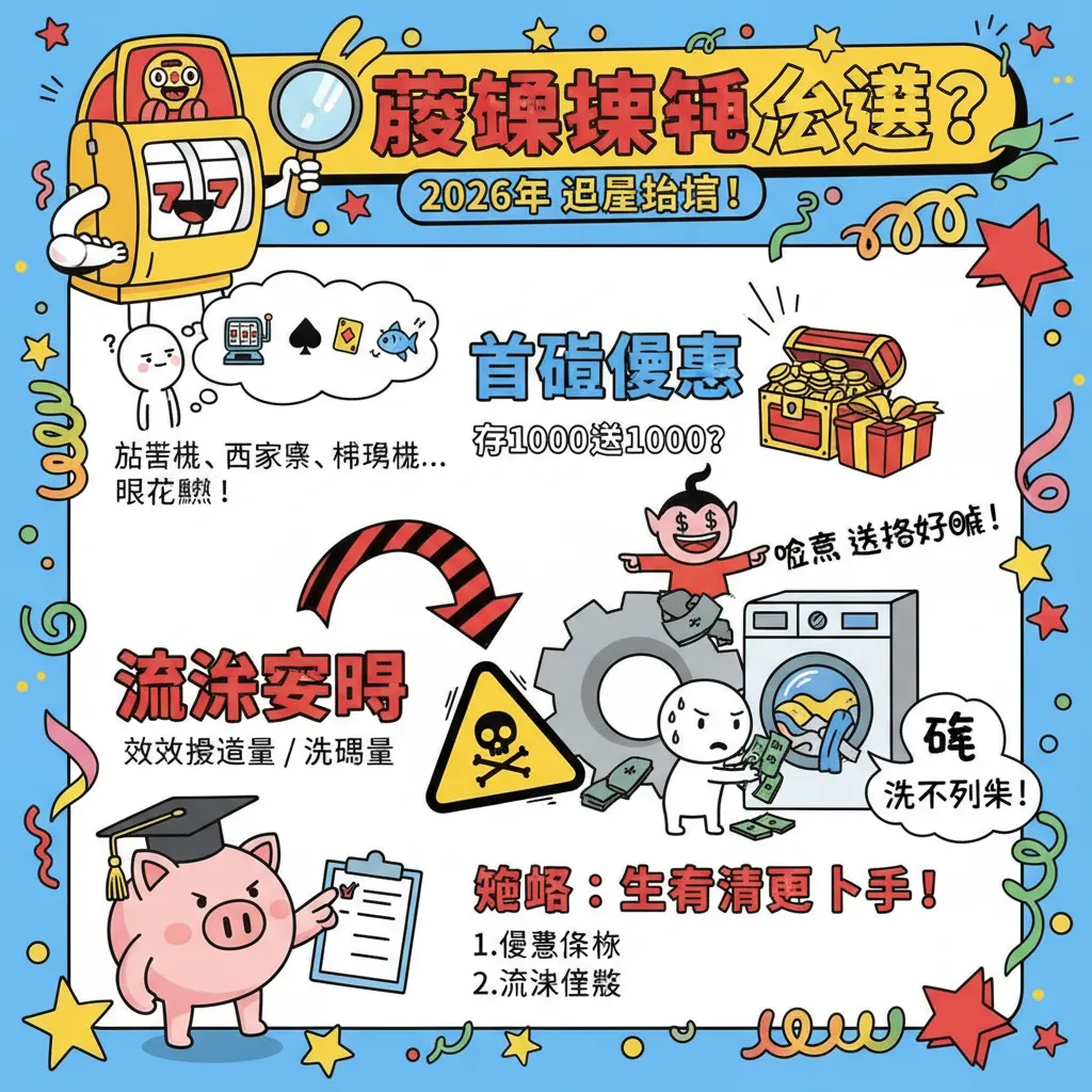 博弈娛樂城怎麼選？首儲優惠與流水要求全解析