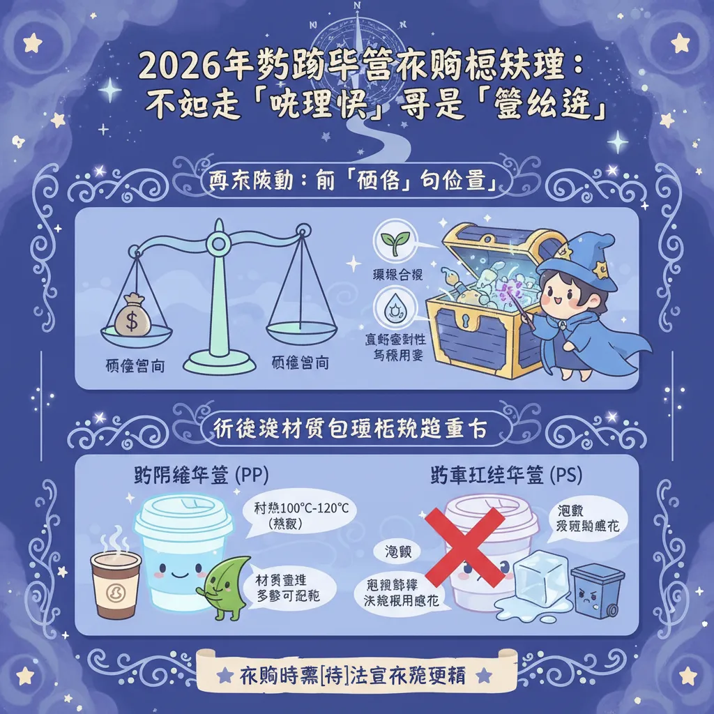 2026年塑膠杯蓋採購核心關鍵：不只是「哪裡買」，更是「怎麼選」