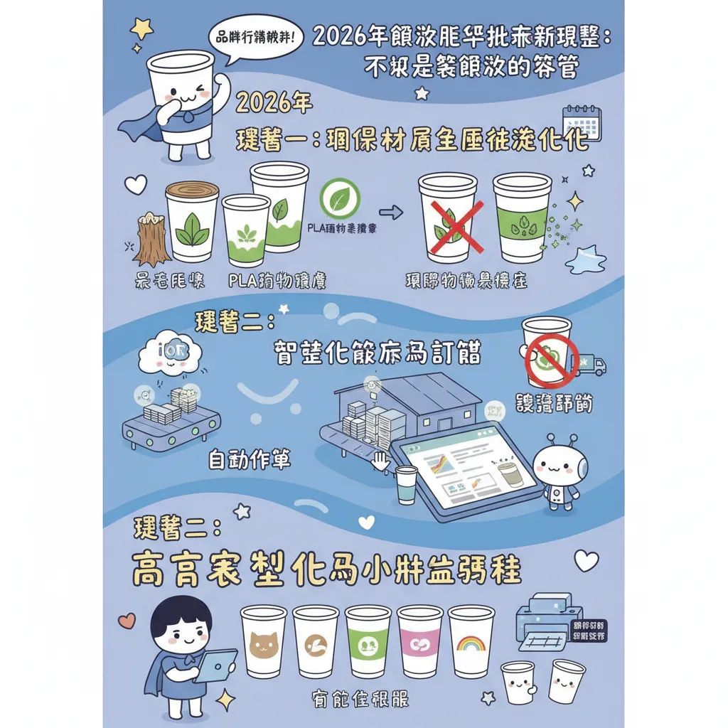 2026年飲料紙杯批發市場新趨勢：不只是裝飲料的容器