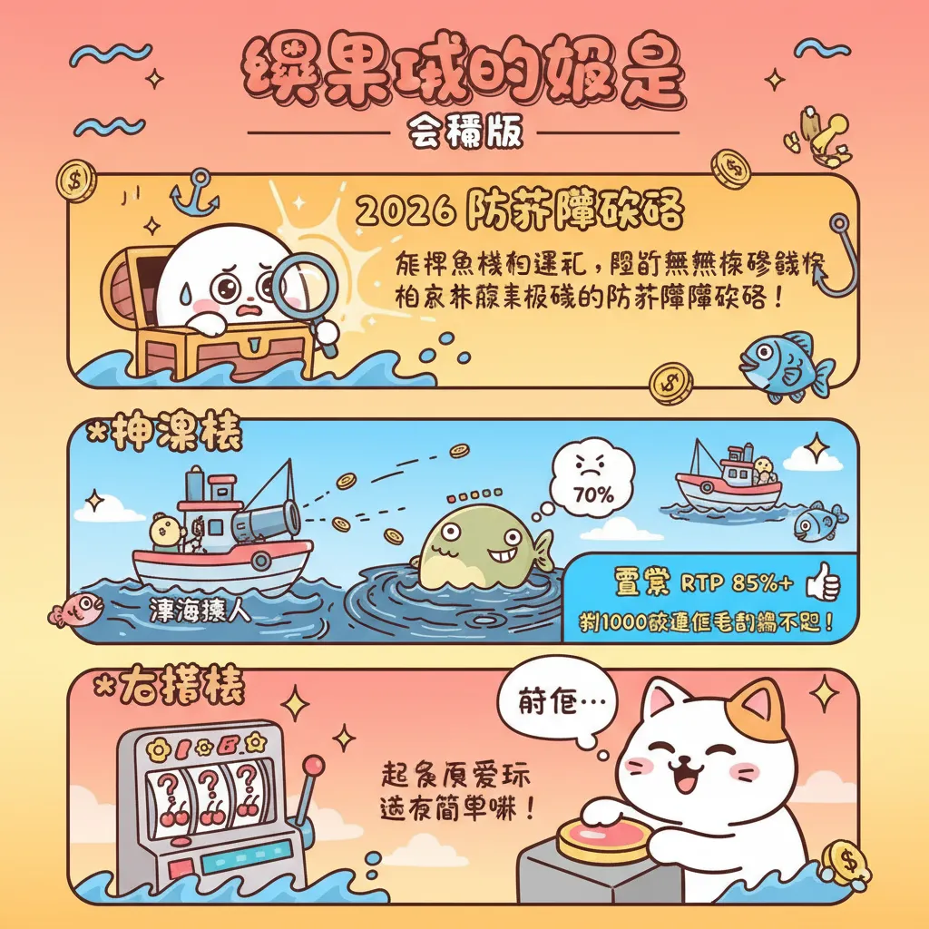 從捕魚機到運彩，盤點熱門博弈遊戲與線上博弈的防詐騙攻略